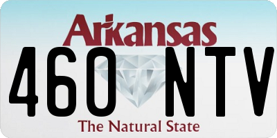 AR license plate 460NTV