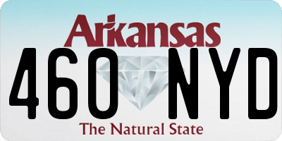 AR license plate 460NYD