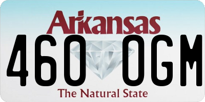 AR license plate 460OGM