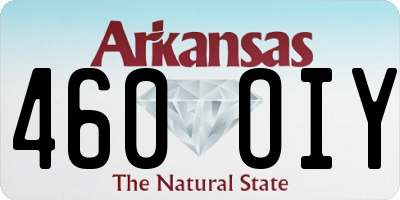 AR license plate 460OIY