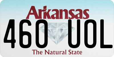AR license plate 460UOL