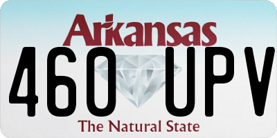 AR license plate 460UPV