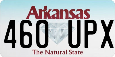 AR license plate 460UPX