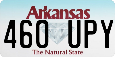 AR license plate 460UPY