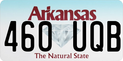 AR license plate 460UQB