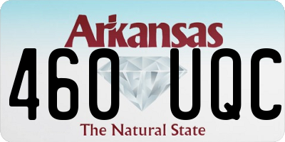 AR license plate 460UQC