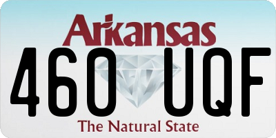 AR license plate 460UQF