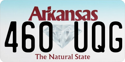 AR license plate 460UQG