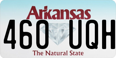 AR license plate 460UQH