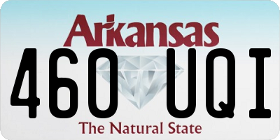 AR license plate 460UQI