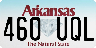 AR license plate 460UQL