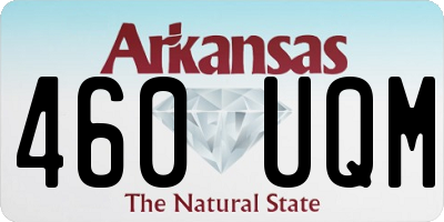 AR license plate 460UQM