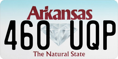 AR license plate 460UQP