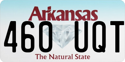 AR license plate 460UQT