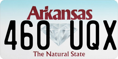 AR license plate 460UQX