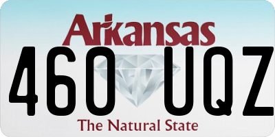 AR license plate 460UQZ