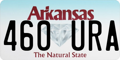 AR license plate 460URA