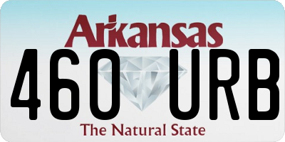 AR license plate 460URB