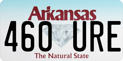 AR license plate 460URE