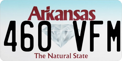 AR license plate 460VFM