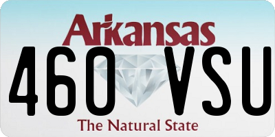AR license plate 460VSU