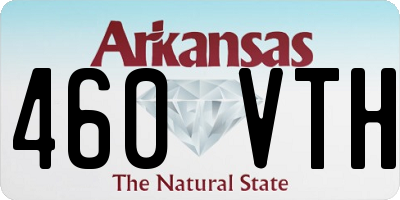 AR license plate 460VTH