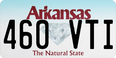 AR license plate 460VTI