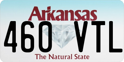 AR license plate 460VTL