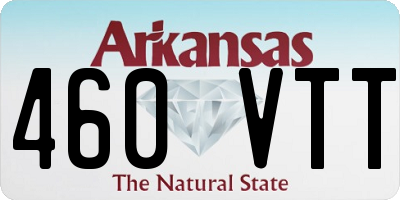 AR license plate 460VTT