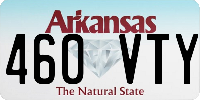 AR license plate 460VTY