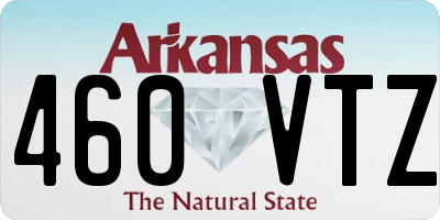 AR license plate 460VTZ