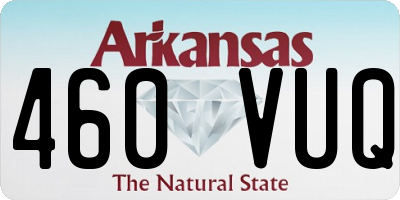 AR license plate 460VUQ