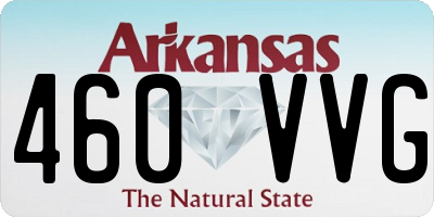 AR license plate 460VVG