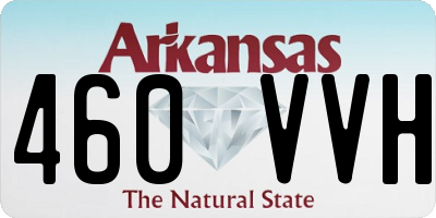 AR license plate 460VVH