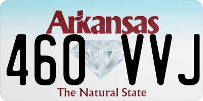 AR license plate 460VVJ
