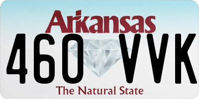 AR license plate 460VVK