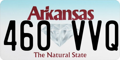 AR license plate 460VVQ