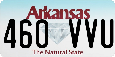 AR license plate 460VVU