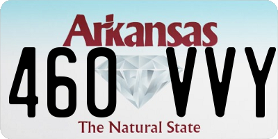 AR license plate 460VVY