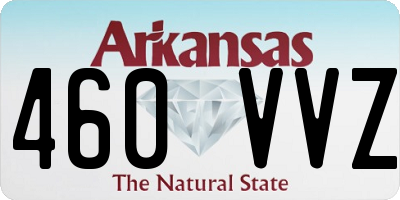 AR license plate 460VVZ