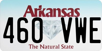 AR license plate 460VWE