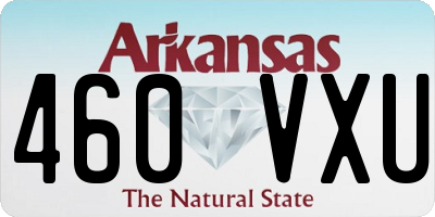AR license plate 460VXU