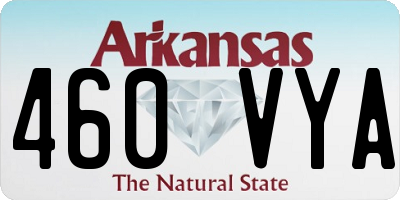 AR license plate 460VYA