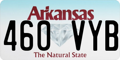 AR license plate 460VYB