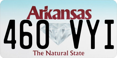 AR license plate 460VYI