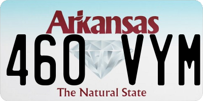 AR license plate 460VYM