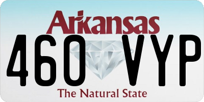 AR license plate 460VYP