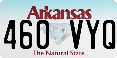 AR license plate 460VYQ