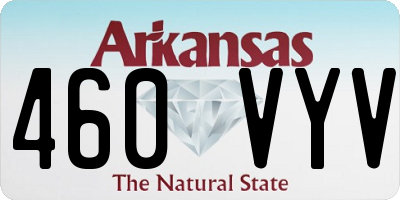 AR license plate 460VYV