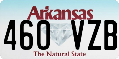 AR license plate 460VZB